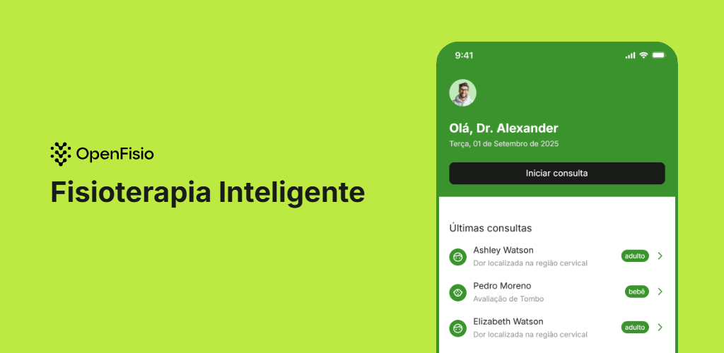 OpenFisio App Interface